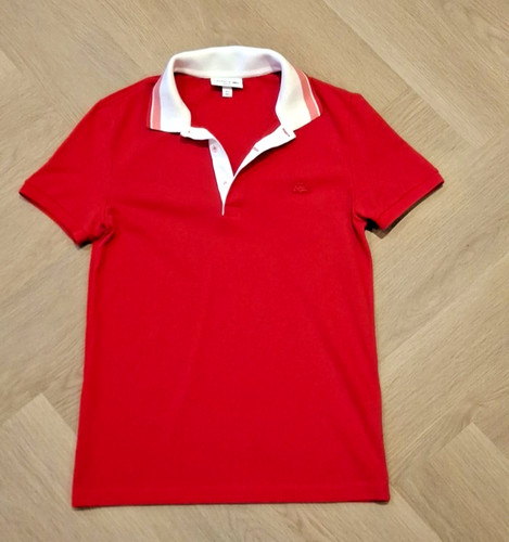 Lacoste red polo shirt - , mens