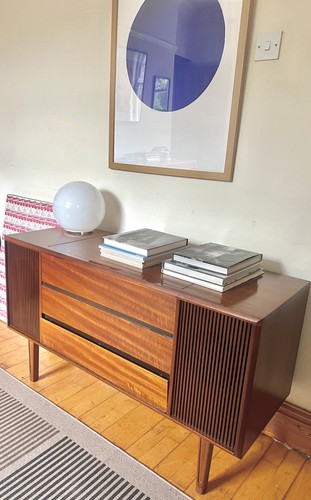 Mid century radiogram hmv - century,