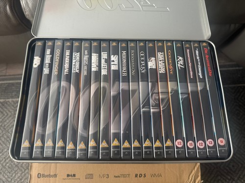 James bond 007 dvd tin - 007,
