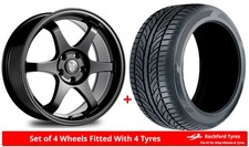 Alloy Wheels & Tyres 17" Fox PF5 For Suzuki Ignis Sport [Mk2] 03-06