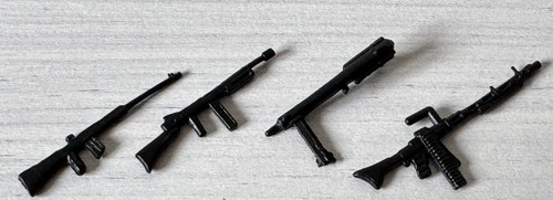 Timpo ww2 weapons spares x - x, 4
