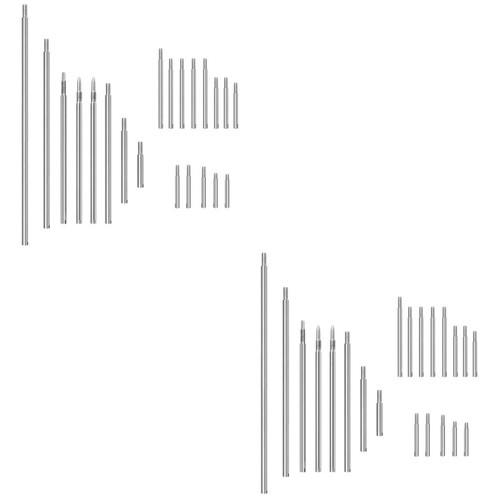 Silver saxophone roller repair - silver,