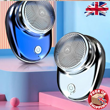 Mini Portable Electric Shaver UK USB Rechargeable Travel Razor Beard Trimmer