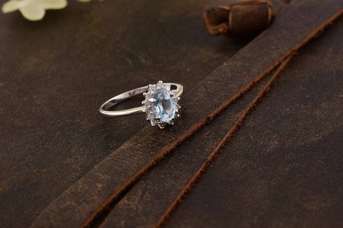 Natural aquamarine and - natural,