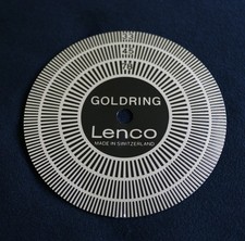 Goldring Lenco Strobe Disc For