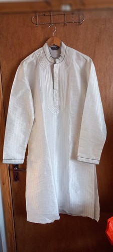 Men asian white kameez - men’s,