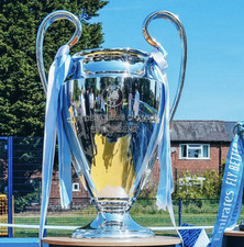 Champions League Full Size Full Metal Trophy 77cm With All Winning Team Names 