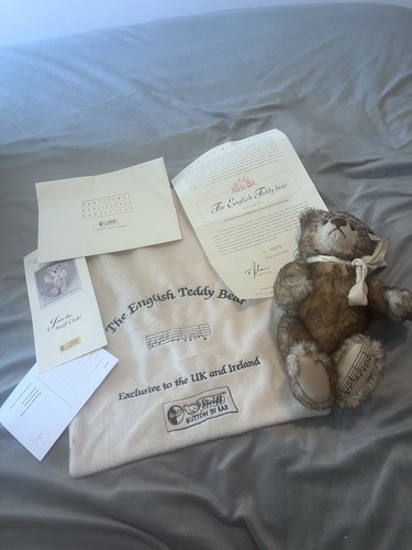 Steiff musical teddy bear - steiff,