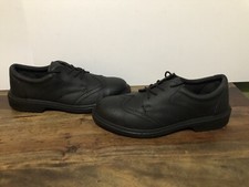 Mens Arco Black Leather Brogue