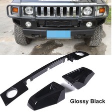 Glossy Black Front Bumper &