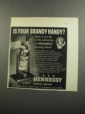 1952 Hennessy Cognac Ad - Is