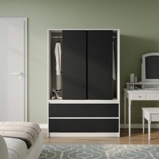 180cm 3 Sliding Door 4 Drawer