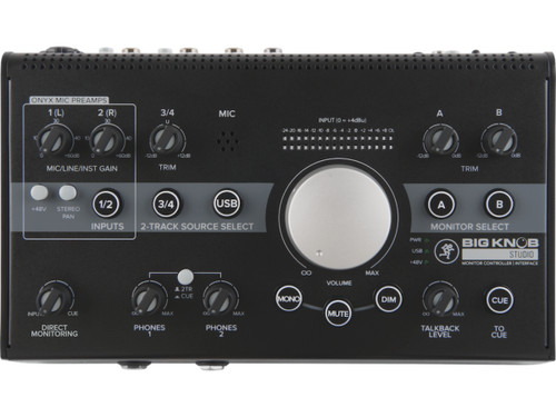 Mackie big knob studio 3x2 - mackie,