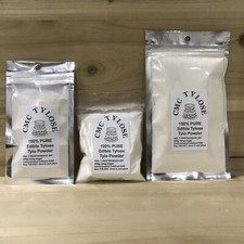 100% white Pure CMC Tylo Tylose Powder Gum Tragacanth Sub Cake Icing Edible Glue