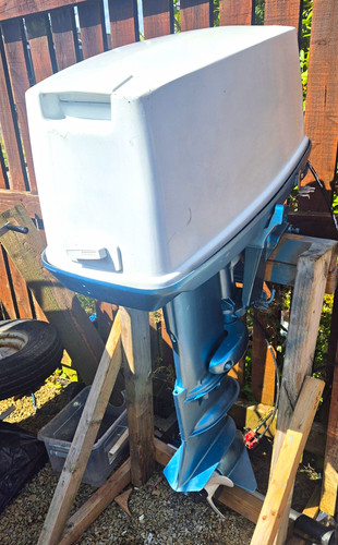 40hp evinrude work twin - 40hp,