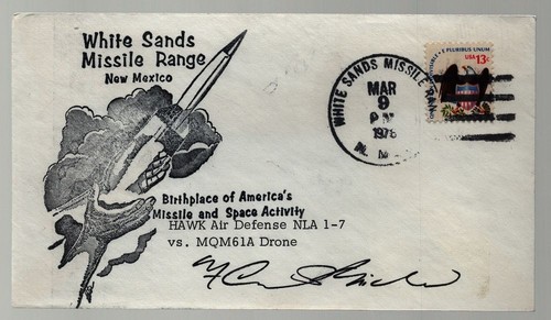 Astronaut curt michel signed - astronaut,