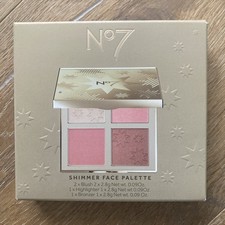 No 7 Shimmer Face Palette NEW