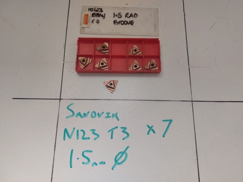 Sandvik n123 1 - t3, 1.5mm