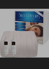 Heated Blanket Double King Superking Size Electric Mattress Cover Dual Control