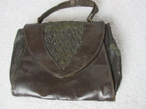 Small brown vintage - small,