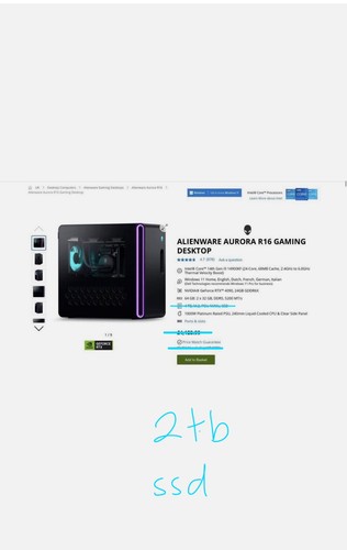 Alienware aurora r16 - r16, rtx4080