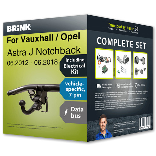 Towbar detachable for vauxhall - detachable,