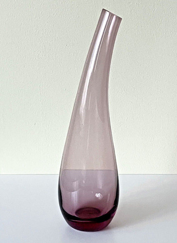 Bent curved neck purple - neck,