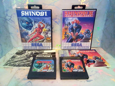 Sega game gear Shinobi 1 and 2