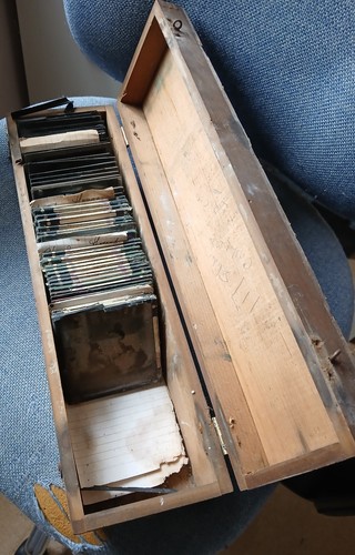 Vintage magic lantern - magic,