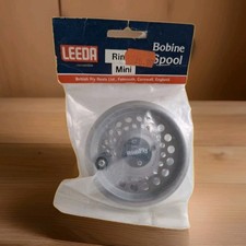 New Old Stock Leeda Rimfly Fishing Reel Spool Bobine 8cm Across Front 6.5cm Rear