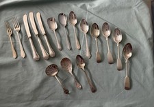 Mixed bundle teaspoons EPNS