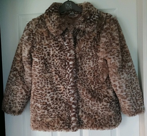 Girls brown leopard animal - brown,
