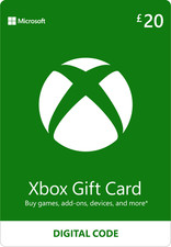 £20 Microsoft XBOX UK Digital