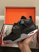 Jordan 4 Bred Reimagined UK 8 Brand New 