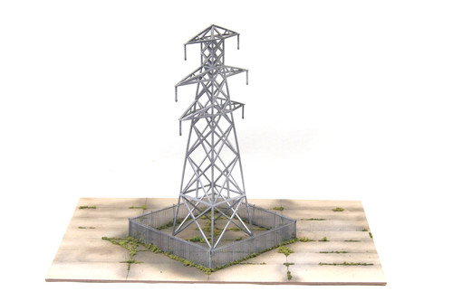 Pylon concrete base with - pylon,