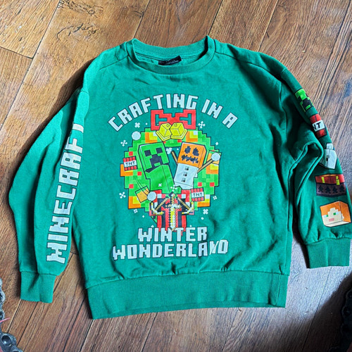 Minecraft boys green - minecraft, neck