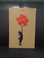 Dismal Spray Paint Cardboard
