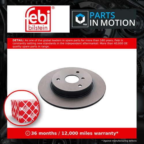 Brake discs pair solid fits - pair,