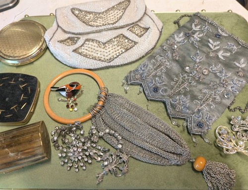 Vintage vanity items - vanity,