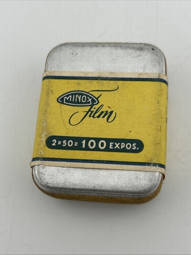 Rare early minox film - film, asa