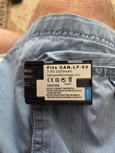 Canon e6nh ion battery - canon, li-ion