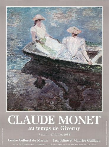 Vintage monet paris - vintage,
