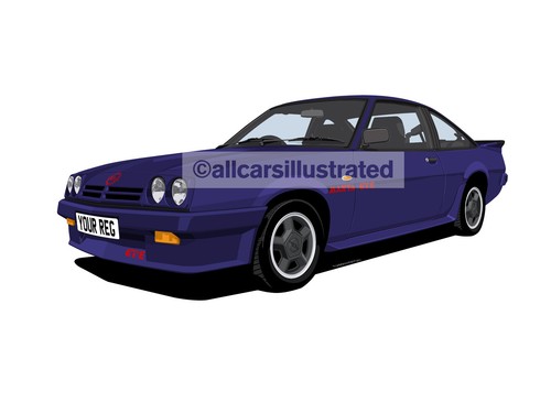 Opel manta gte exclusive car - gte,