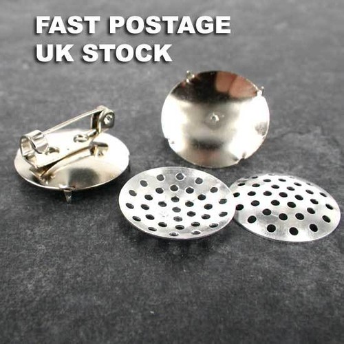 Round circle brooch - round,