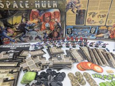 Warhammer 40k Space Hulk Fully PAINTED 100% complete Board Game 1st edition