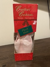 Vintage BHS 90s Plush Mule Slippers Size 5/6 Pink New In Box