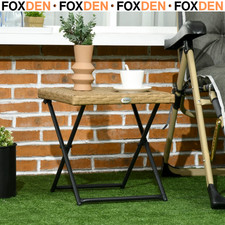 Folding Rattan Coffee Table