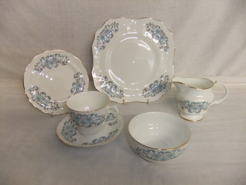 Arklow floral gilded bone - -,