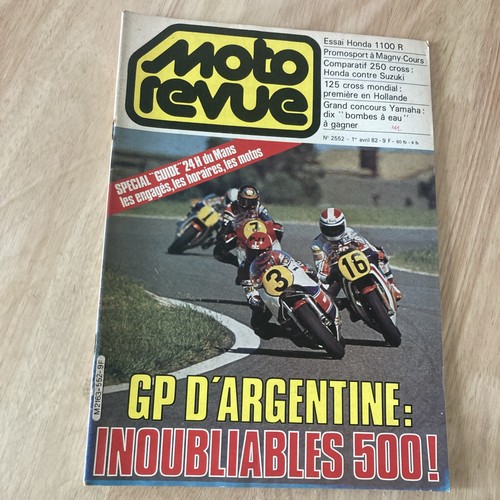 Moto revue 1982 issue 2552 - moto,