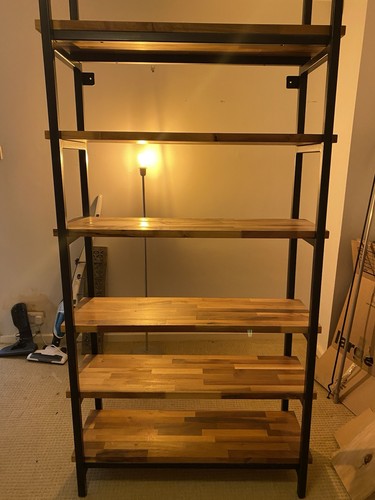 Free standing shelving unit - shelving,